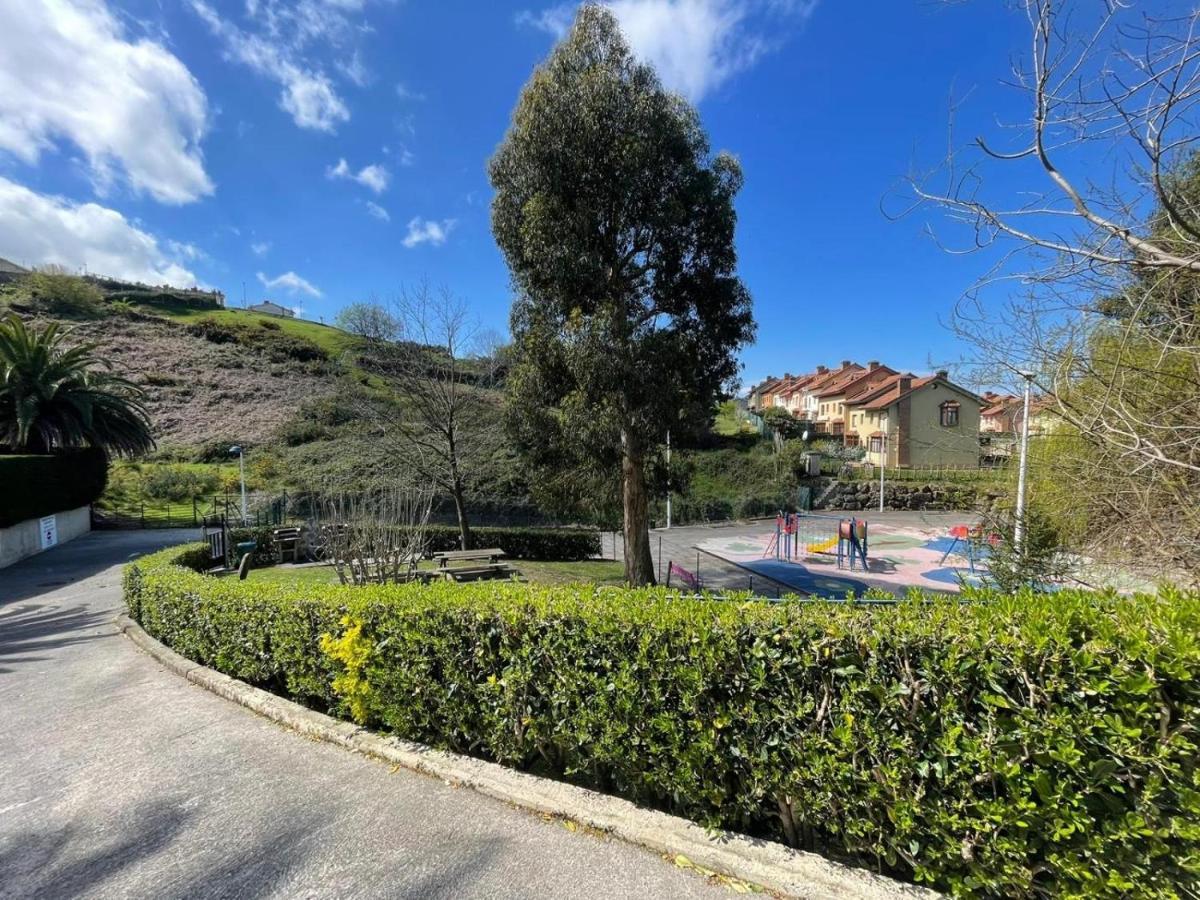 Appartamento Piscina Comunitaria Y Parking En Mogro Esterno foto